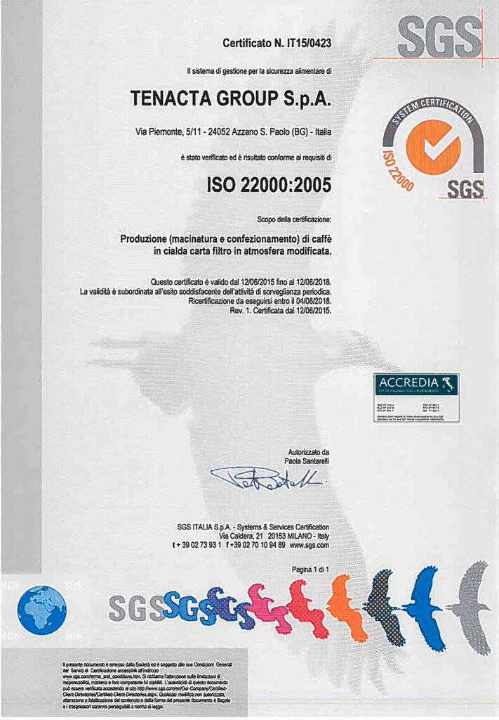 Certificazioni