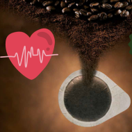 Il caffè buono fa bene.